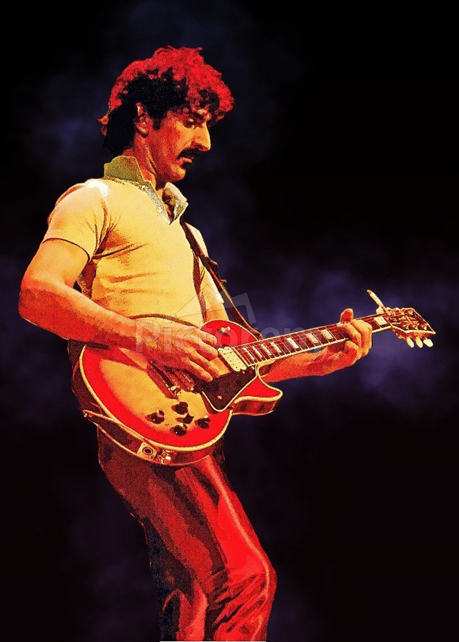 アート・デザイン・音楽 Musica Panhumana Walter de Gruyter&co. Frank Zappa Live Concert by Gunawan Rb Wall Art